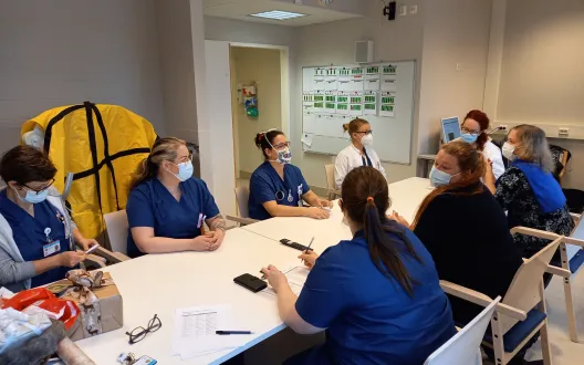 Palliatiivinen hoitajavetoinen moniammatillinen kierto