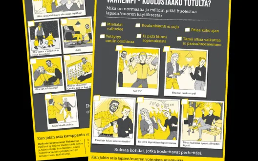 Läheiset puheeksi työkalusarjan kansikuva