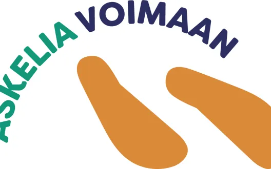 Askelia voimaan -logo