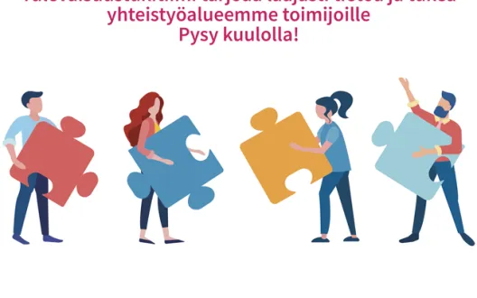 Kansikuva. Tulevaisuustukitiimi tarjoaa tietoa ja tukea yhteistyöalueemme toimijoille.
