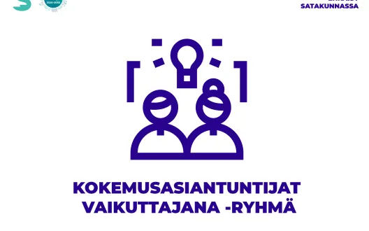 Kuvassa on kaksi hahmoa, jotka saavat yhdessä idean.