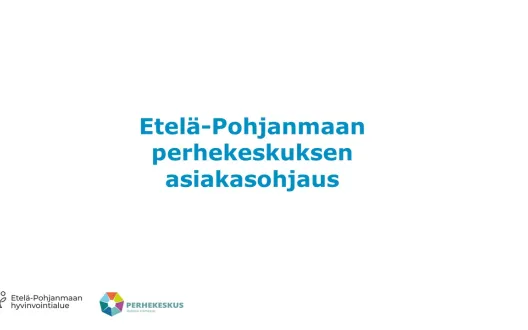 Perhekeskuksen asiakasohjaus