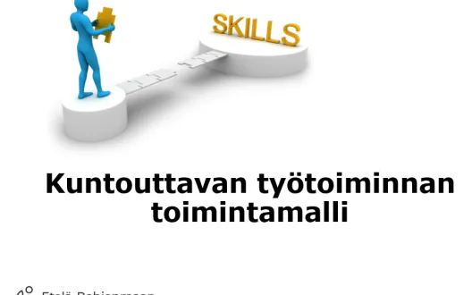 Kuntouttavan työtoiminnan toimintamalli kansikuva