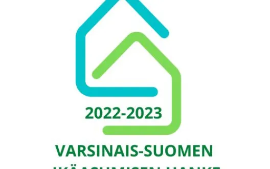 Kaksi talon ääriviivaa yhdessä