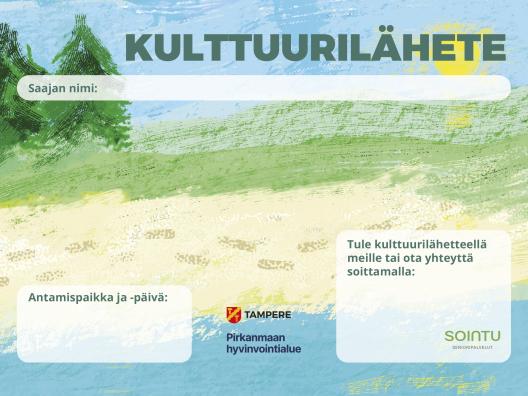 kulttuurilähetteen etupuoli