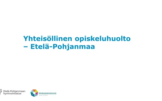 Yhteisöllinen opiskeluhuolto