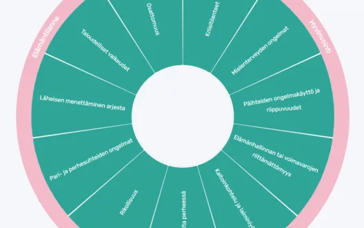 ACE-riskitekijöiden tunnistamiseen tarkoitetun työkalun visuaalinen konseptointi