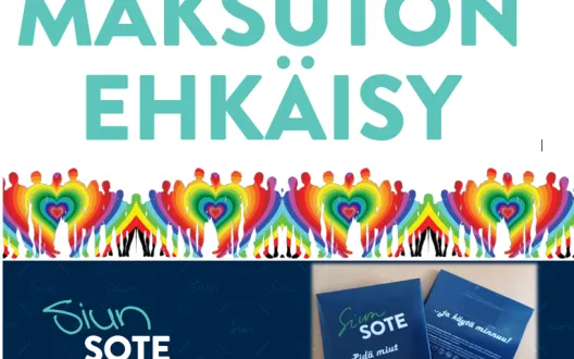 Maksuttoman ehkäisyn kokeilu Siun sotessa