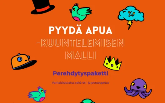 Pyydä apua -kuuntelemisen malli