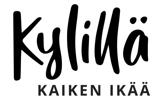 Logo, jossa lukee teksti Kylillä kaiken ikää