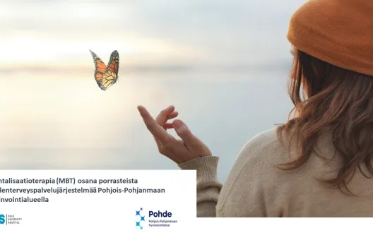 Mentalisaatioterapia (MBT) osana porrasteista mielenterveyspalvelujärjestelmää Pohjois-Pohjoismaan hyvinvointialueella