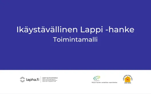 Ikäystävällinen Lappi -hankkeen logot