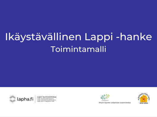Ikäystävällinen Lappi -hankkeen logot