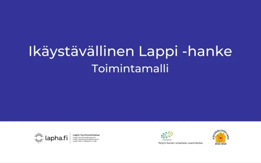 ikäystävällinen lappi -hanke kansikuva