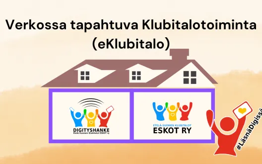 Verkossa tapahtuva Klubitalotoiminta eli eKlubitalo