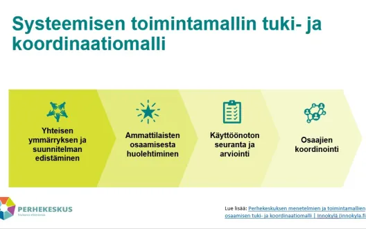 Systeemisen toimintamallin tuki- ja koordinaatiomalli