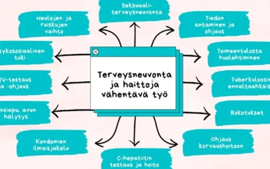 Haittoja vähentävä työ