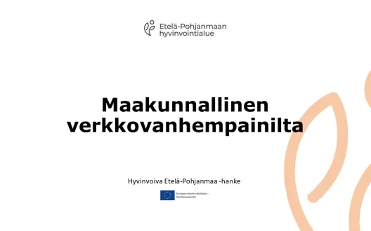 Maakunnallinen verkkovanhempainilta