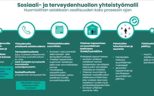 Sosiaali- ja terveydenhuollon yhteistyön mallinnus