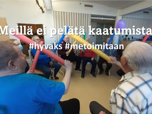Meillä ei pelätä kaatumista! #hyvaks #metoimitaan