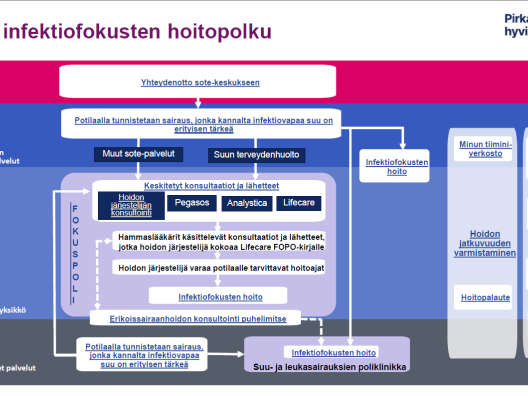 Suun infektiofokussaneerauksen hoitopolku