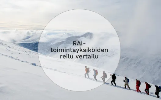 RAI-toimintayksiköiden reilu vertailu -toimintamalli
