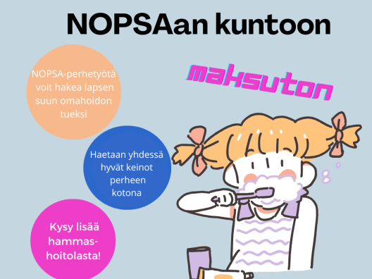 NOPSA-perhetyöhön ohjaaminen suun terveydenhuollosta