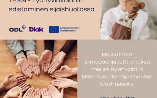 TESSI – Työhyvinvoinnin edistäminen sijaishuollossa