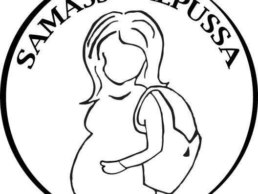 Samassa repussa hankkeen logo