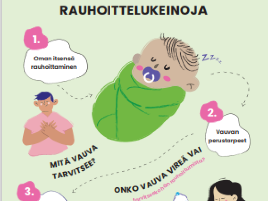Vauvanrauhoittelu flyer