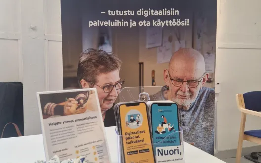 Kuva digituen materiaaleista