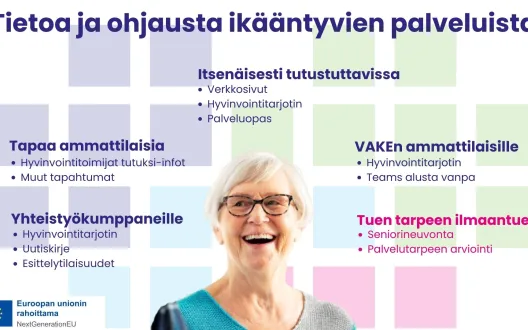 Tietoa ja ohjausta ikääntyvien palveluista