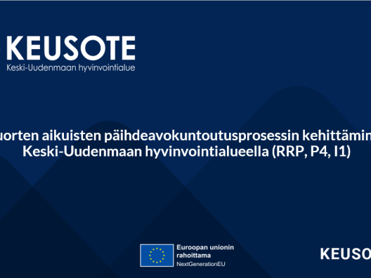 Nuorten aikuisten päihdeavokuntoutusprosessin kehittäminen Keski-Uudenmaan hyvinvointialueella 