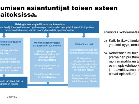 Liikkumisen asiantuntijoiden toimintamallikuvaus
