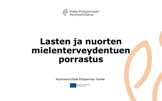 Lasten ja nuorten mielenterveydentuen porrastus