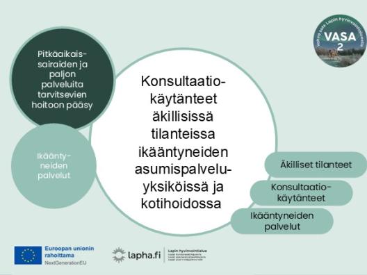 Konsultaatiokäytännöt äkillisissä tilanteissa ikääntyneiden asumispalveluyksiköissä ja kotihoidossa 