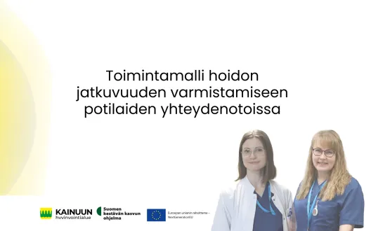 Yhteydenotot hoidon jatkvuus