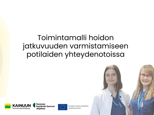 Yhteydenotot hoidon jatkvuus