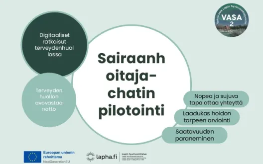 Digitaalinen ratkaisu terveydenhuollossa, Sairaanhoitaja-chat tavoitteineen