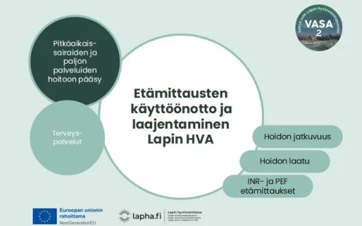 Etämittausten käyttöönotto ja laajentaminen Lapin HVA