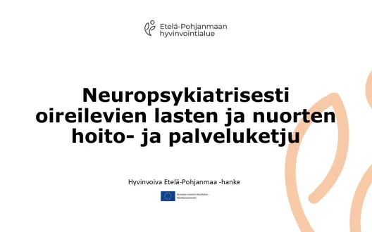 Neuropsykiatrisesti oireilevien lasten ja nuorten hoito- ja palveluketju