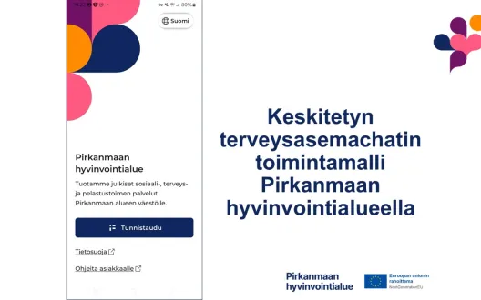 OmaPirha Digiklinikan aloituskuva ja toimintamallin otsikko