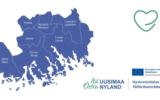 Eu logo, Itä-Uudenmaan hyvinvointialue