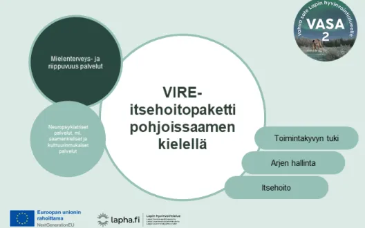 VIRE-itsehoitopaketti -toimintamallin kansikuva