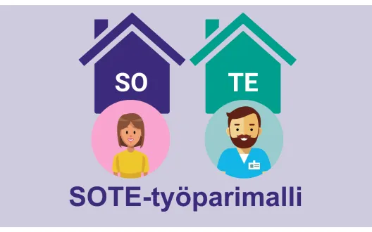 SOTE-työparimallin logo