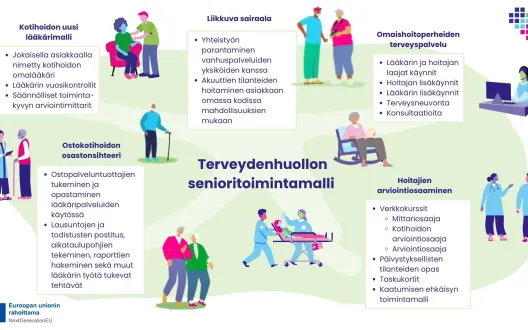 Terveydenhuollon senioritoimintamallin kuvaus