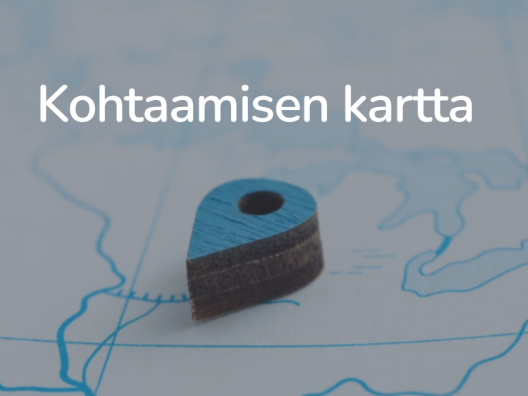 kartta, jonka päällä on osoitin