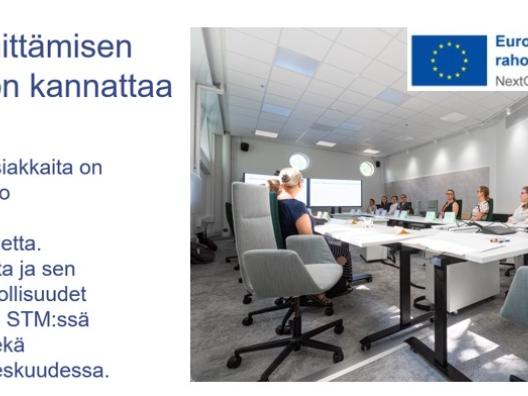 Yhteiskehittämisen konsortiossa on mukana 10 hyvinvointialuetta. Yhteiset tapaamiset edistävät kehitystä.