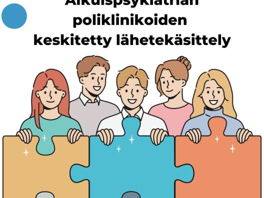 Aikuispsykiatrian poliklinikoiden keskitetty lähetekäsittely Etelä-Pohjanmaan hyvinvointialueella RRP, P4, I1)