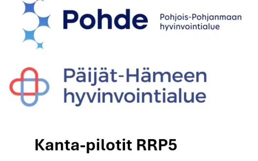 Kanta-pilotit RRP5 toteuttavat hyvinvointialueet: Pohjois-Pohjanmaa hva ja Päijät-Hämeen hva